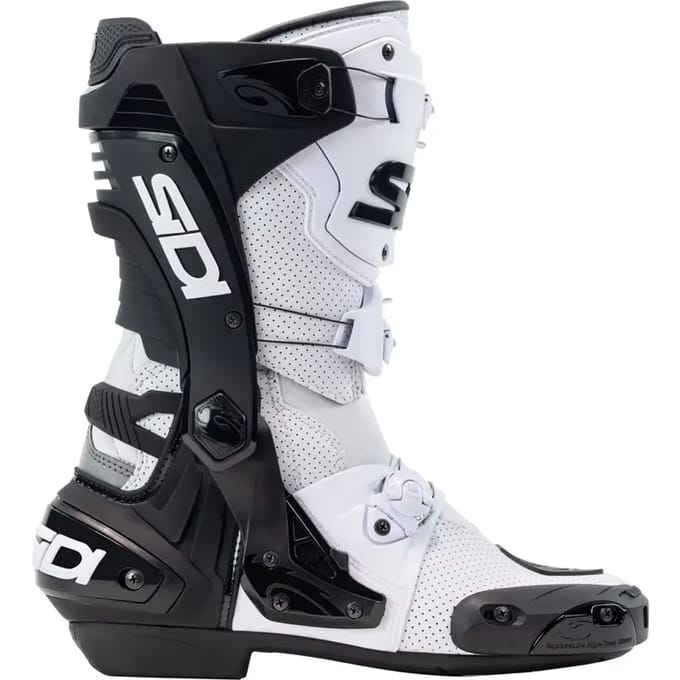 Sidi Rex Air Wit Zwart 25 Motorlaarzen - Laars