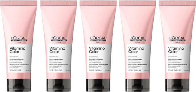15x L'Oréal Serie Expert Vitamino Color Conditioner 200 ml