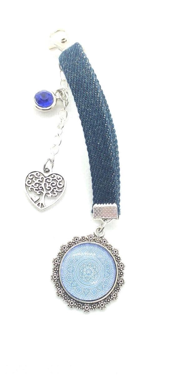 2 Love it Mandala Blauw - Hanger