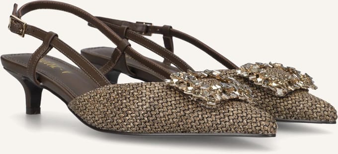 Notre-V La7613498 Hakken Dames - Bronskleurig - Maat 41