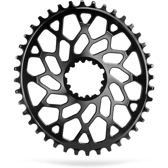Ovaal aluminium dienblad Absolute Black Direct Mount CX SRAM 1 x 10/12 v 44 T