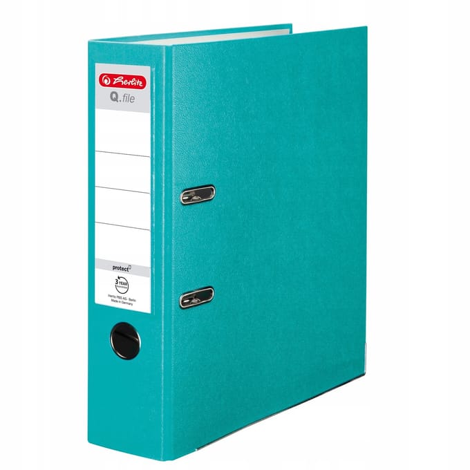 Herlitz Q. File Segregator A4 80 mm Turkoois