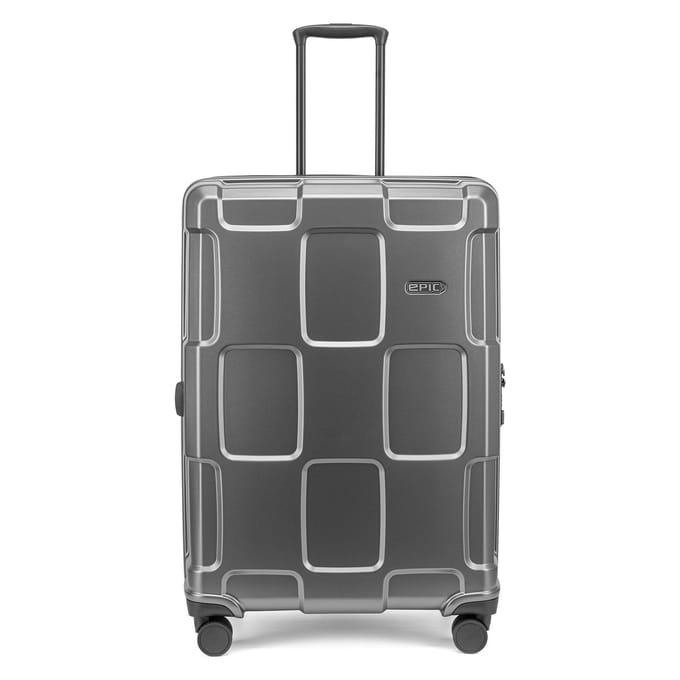 EPIC trolley Crate Solids 75 cm Trolley 4W Stealth Grey donkergrijs