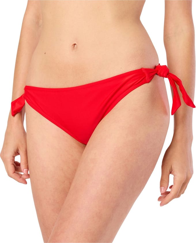 Merry Style Dames Zwembroek - Bikinibroekje - Elastische tailleband - Polyamide & Elastaan – Rood (4186) – 42 - MS-VR-Brief-3