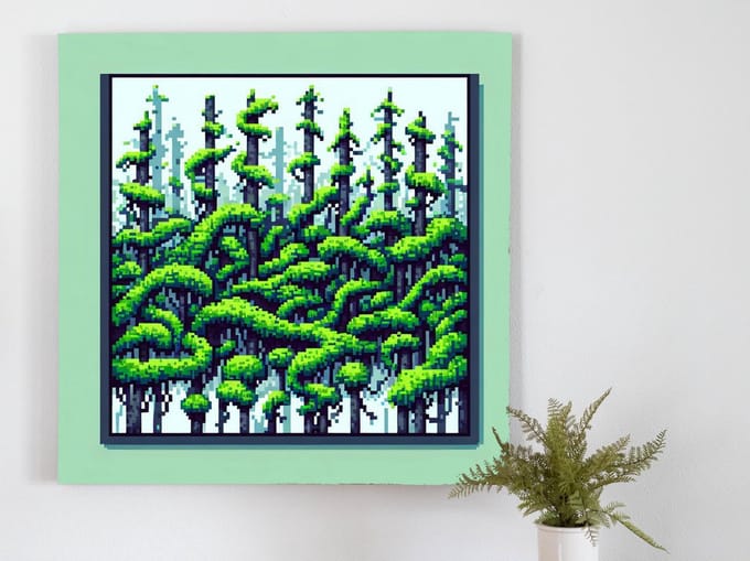 Kunstprint | Wanddecoratie | Dibond | 60 × 60 cm