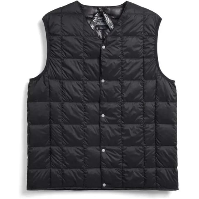 Mouwloze vest met V-hals Taion Corduroy