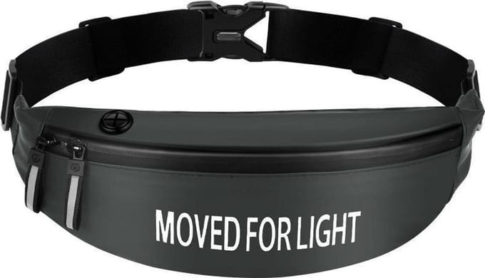 Ultimate Running Belt met koptelefoonuitgang groen