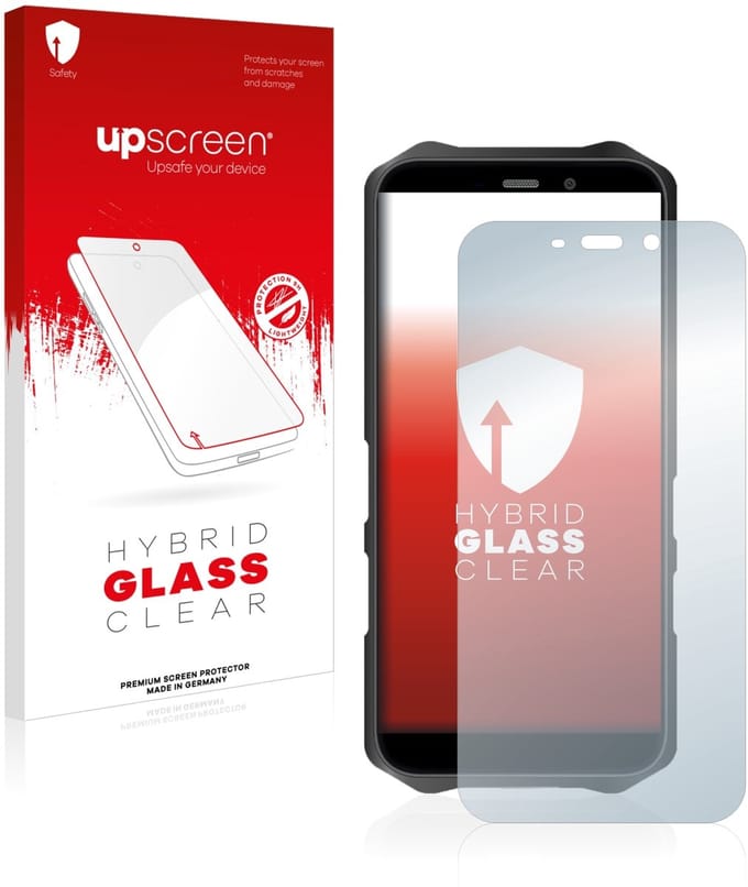 upscreen - Screenprotector voor Oukitel WP12 Pro - Folie Beschermfolie Beschermglas transparant