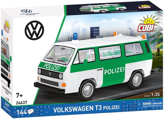 COBI 24637 VW T3 Polizei