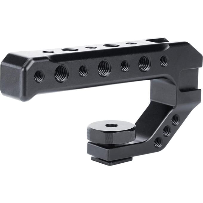 UURig R005 Universele camera-koudeschoenhandgreep van aluminiumlegering met 1/4 inch black