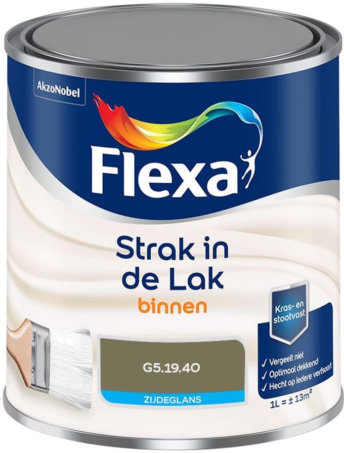 Flexa - Strak In De Lak Binnenlak Zijdeglans - G5.19.40 - Mengverf - 1 L