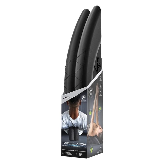 PTP - Spinal Arch - Spinal Alignment Arch Black - Rug stretcher - Houdingstrainer - Back Stretcher