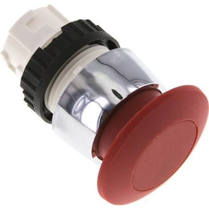 Actuator Opzetstuk 22mm Knopbediening Rood
