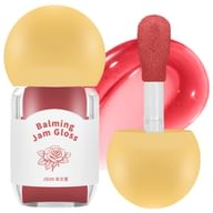 BLACK ROUGE - Balming Jam Gloss - 12 Colors JG09 Rose Jam