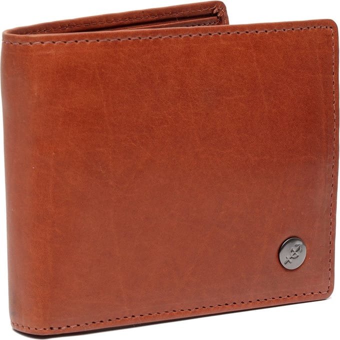 The Chesterfield Brand Leren Portemonnee Positano Wallet Cognac Bruine
