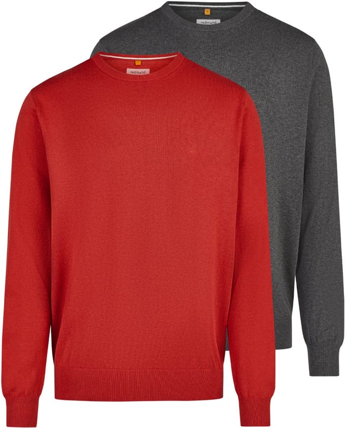 Redmond Heren trui 2 pack Basic