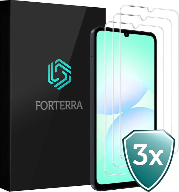 Screenprotector 3 Stuks - Geschikt voor Samsung Galaxy A07 - Extra Sterk - Beschermglas - Gehard Glas - Tempered Glass - Screen Protector