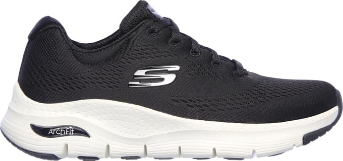 Skechers Arch Fit - Big Appeal Dames Sneakers - Black/White