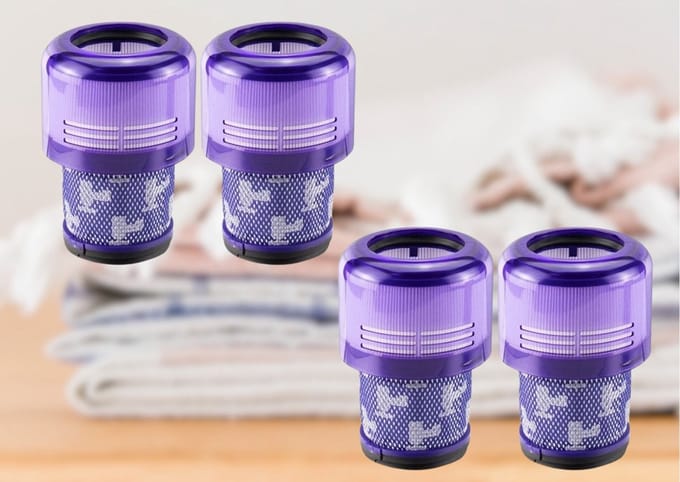 Replacements® HEPA filters geschikt voor Dyson V11 en V15 - 4 stuks