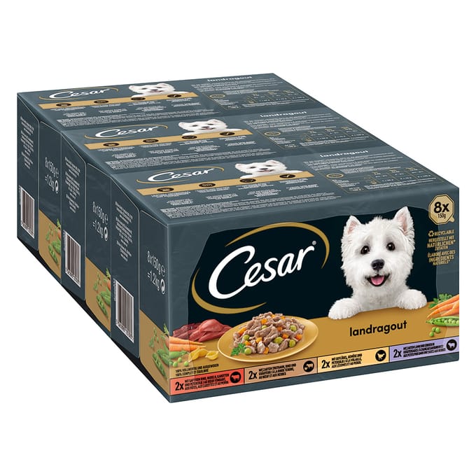 24x150g Country Kitchen Cesar Hondenvoer