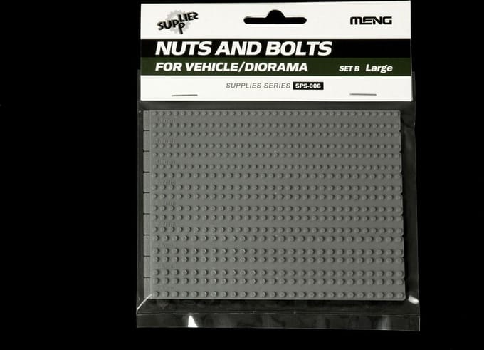 Meng Model Modelbouwdecoratie - SPS006 Nuts and Bolts Set B (Large) Accessoires set
