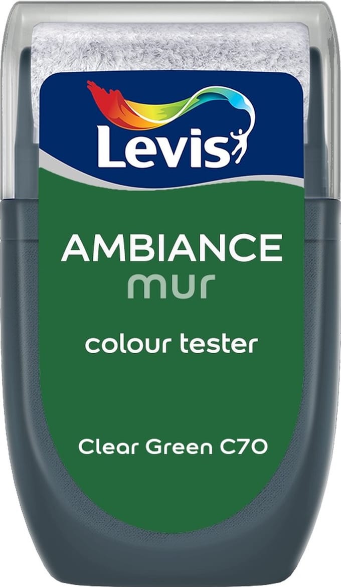 Levis - Muurverf Kleurtester Mat Mix - Clear Green C70 - Mengverf - 30 Ml