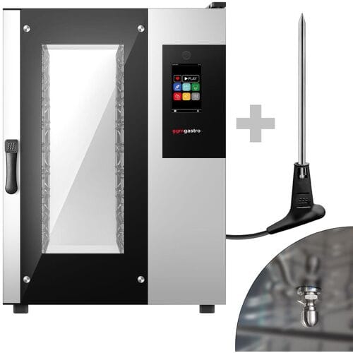 GGM Gastro Kombidämpfer - Touch - 10x GN 1/1 - inkl. Waschsystem & Temperaturfühler