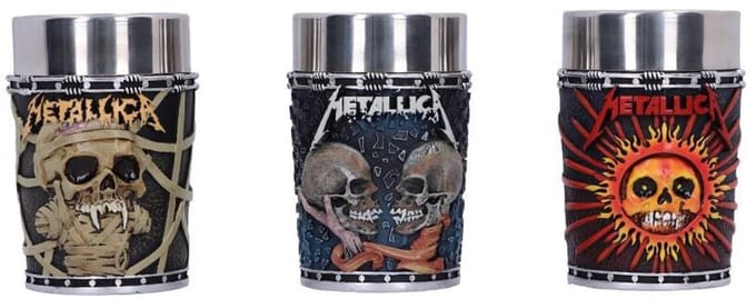 Nemesis Now Metallica - set 8.5cm Shot glas - Multicolours