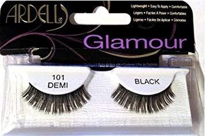 Ardell- Glamour - Demi 101 - 1 Pair Of Blackfalse Eyelashes