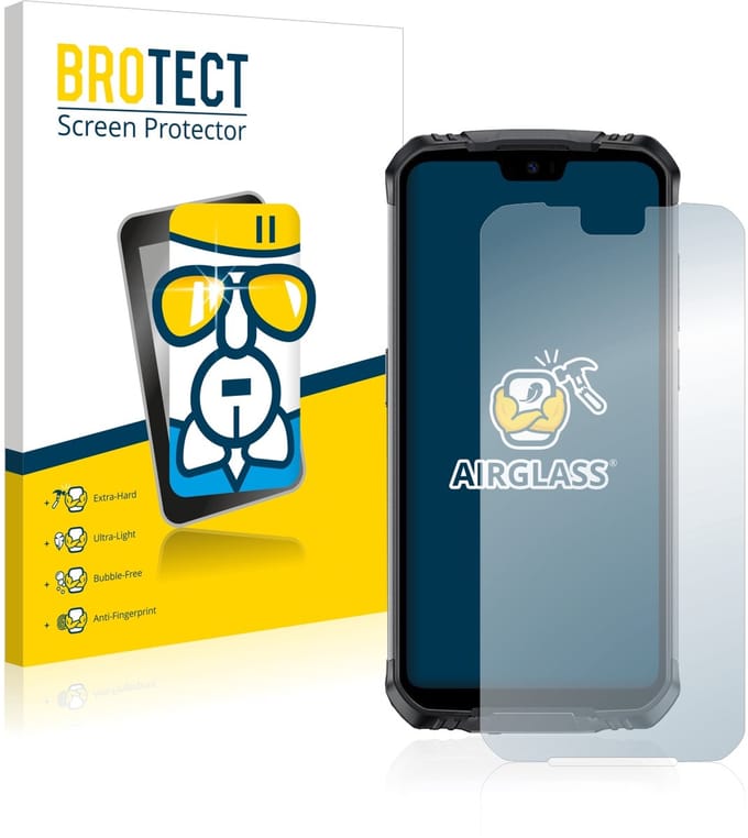 Screenprotector voor Doogee S68 Pro Beschermglas transparant