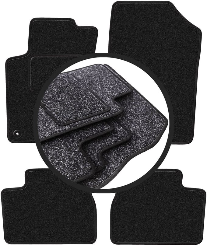 ANTHRA automatten voor: Peugeot 207 SW, stationwagen, hatchback (2006-2012)
