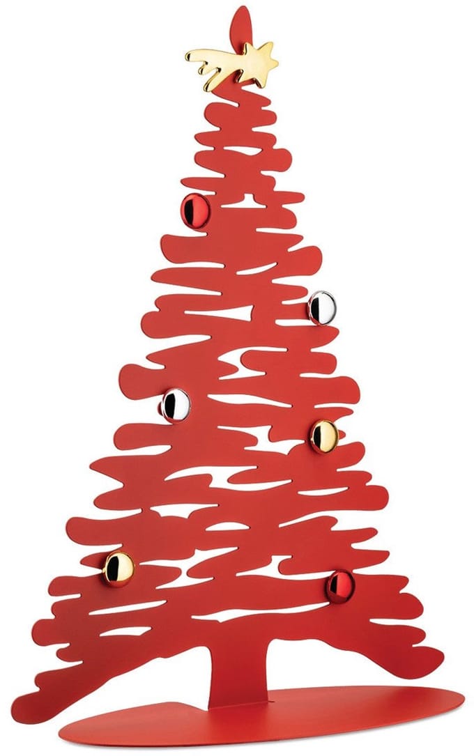 Alessi Bark Kerstboom Kerstdecoratie 45 Rood
