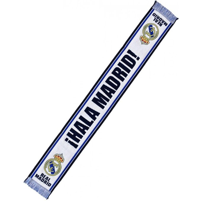 Écharpe de supporter du Real Madrid RM4BUF47 blanc