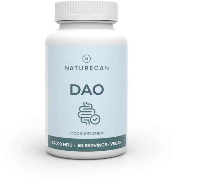 Naturecan DAO Supplement - 60 Capsules - Histamine Ondersteuning