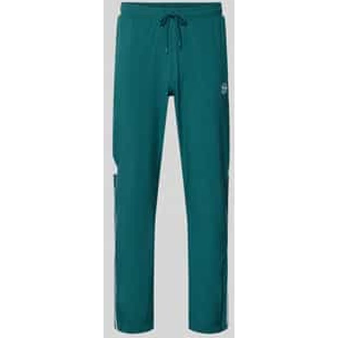Sweatpants met logostitching model 'CASPIO'