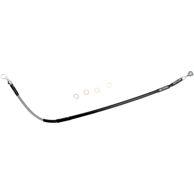 Durite de frein tressée inox Moose Honda CR 250 R
