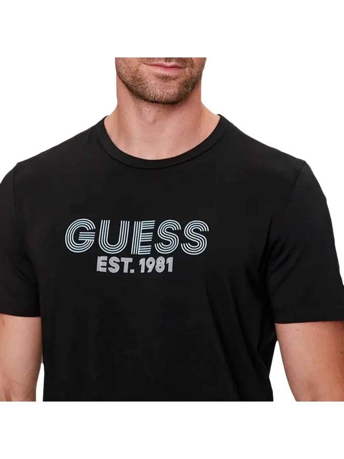 T-shirt Korte Mouw Guess SS CN CLASSIC DESIGN TEE