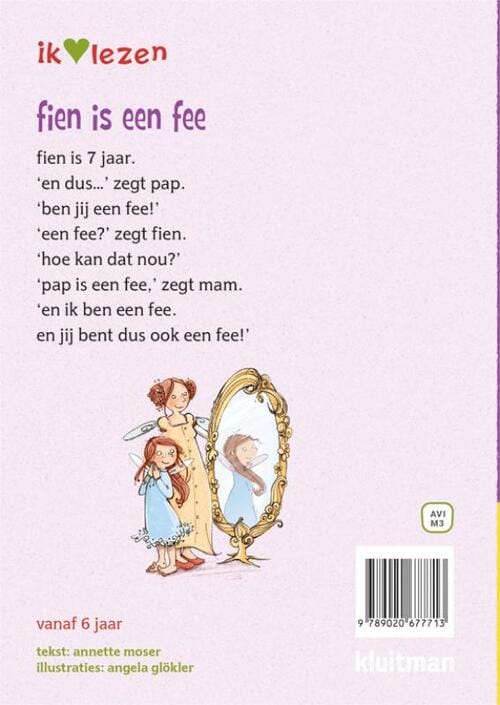 Ik hou van lezen. fien is een fee (AVI-M3) Voorleesboeken
