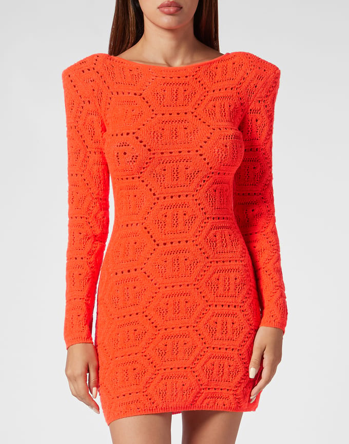 Gebreide Jurk Monogram