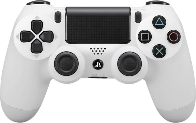 Sony PlayStation 4 PS4 Wireless Dualshock 4 Controller Glacier Wit V2