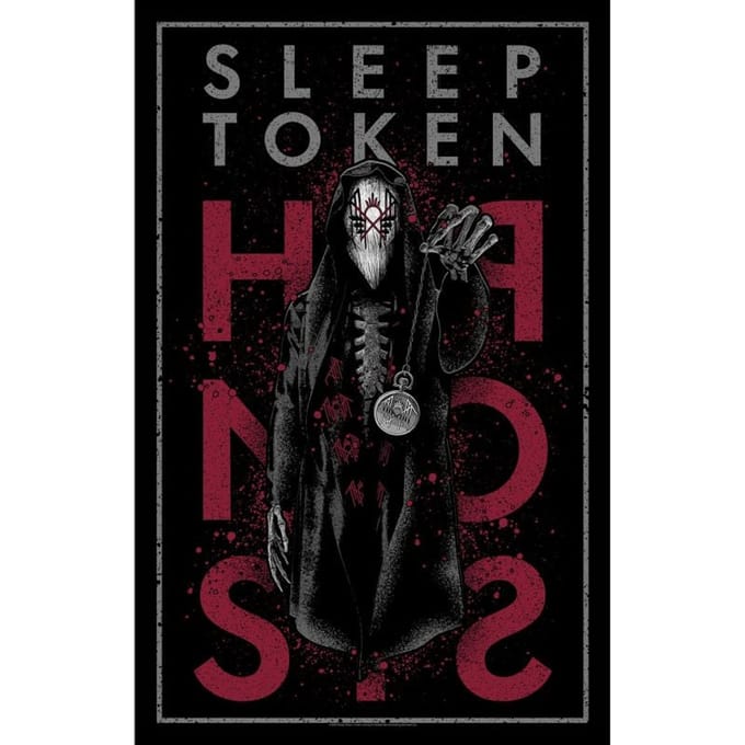 Sleep Token Hypnosis Unisex Vlag - meerkleurig - Standard