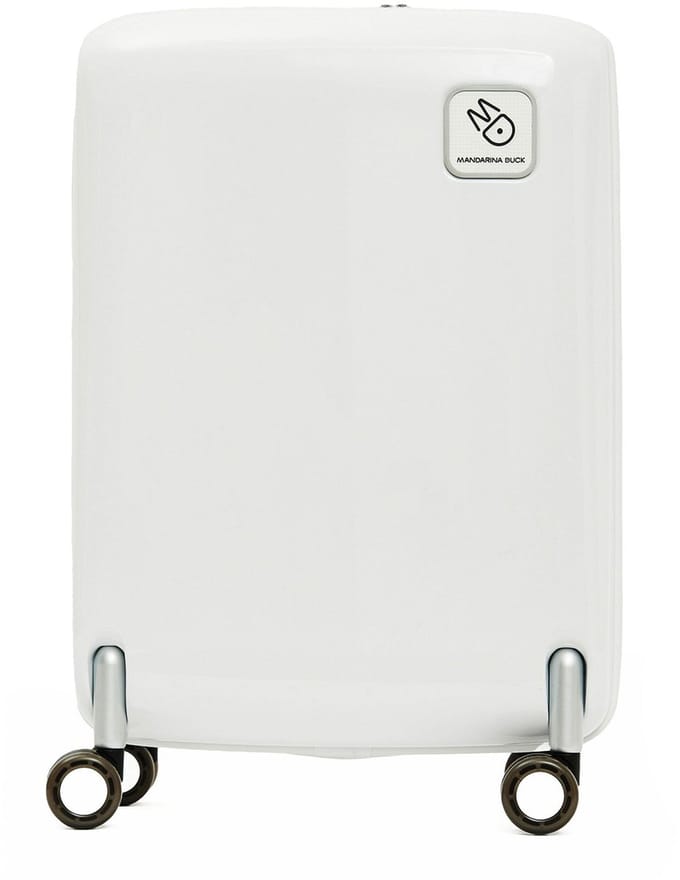MANDARINA DUCK trolley accessoiretas Sky Duck Expandable Cabin Trolley Blanc wit 55cm