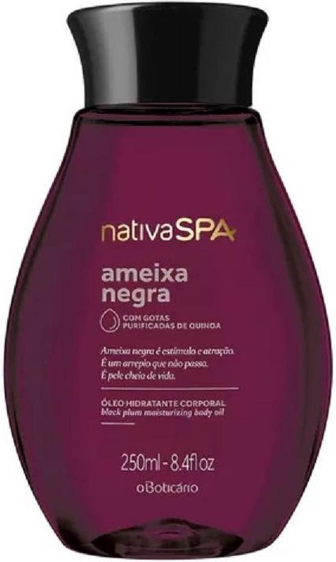 O Boticário NativaSPA Bodyolie van Zwarte Pruimen extract 200ml