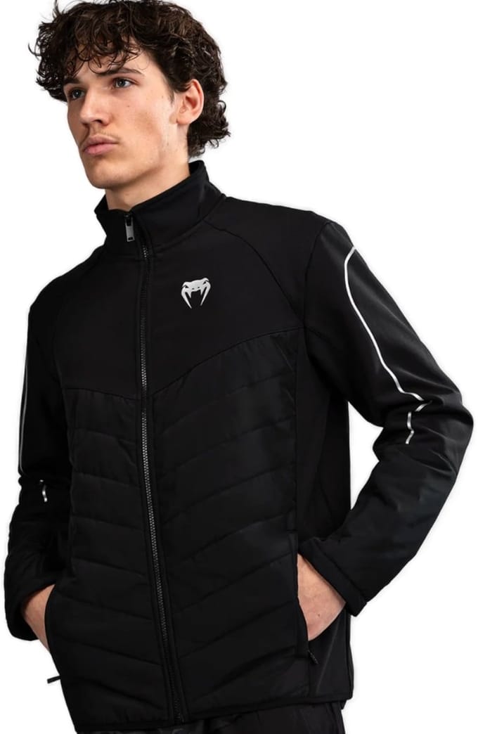 Venum Paddock Softshell Jack Zwart Wit - S