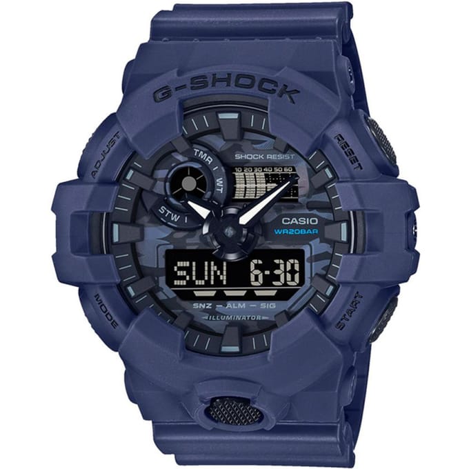 Casio G-Shock GA-700CA-2AER Heren Horloge 53mm 20 ATM