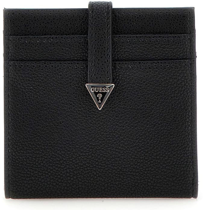 Guess Eco Ali SLG TAB Card Case Dames Portemonnee - Zwart