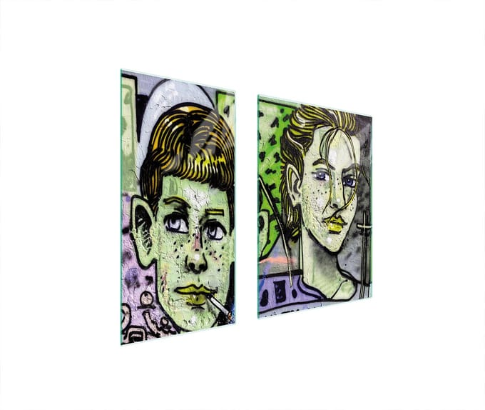 TMK ArtDeko - Snijplank - 75x52 cm - Kinderen - Glasplaat
