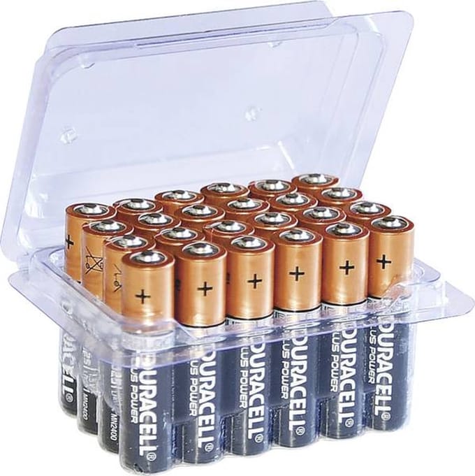 Duracell 24 AAA batterijen in box