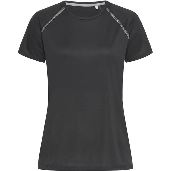 Stedman Active 140 Team Raglan Women S8130 - BLACK OPAL - M