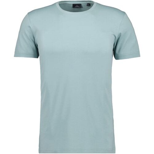 Ragman T-Shirt Uni Solid Round Neck Pima Cotton Mint / male